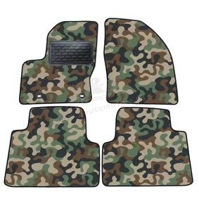 J&J AUTOMOTIVE | Autokoberce velúrové Army style pre Ford Focus C-Max I2003-2010 4ks