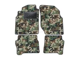 J&J AUTOMOTIVE | Autokoberce velúrové Army style pre Nissan Almera N16 2000-2006 4ks