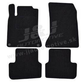 J&J AUTOMOTIVE | Autokoberce velúrové pre Mercedes B-class W246 2012-2020 2012-2020, 4ks