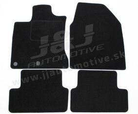 J&J AUTOMOTIVE | Autokoberce velúrové pre Nissan Qashqai 2007-2013, 4ks
