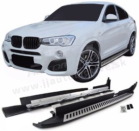 J&J AUTOMOTIVE | Bočné našľapy pre Bmw X4 F26 2014-2018