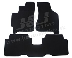 J&J AUTOMOTIVE | Autokoberce velúrové pre Kia Carens 2002-2006, 4ks