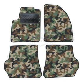 J&J AUTOMOTIVE | Autokoberce velúrové Army style pre Ford Fiesta 2003-2008 4ks