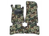 J&J AUTOMOTIVE | Autokoberce velúrové Army style pre Mercedes-Benz W 203 C Class 2000-2007 4ks