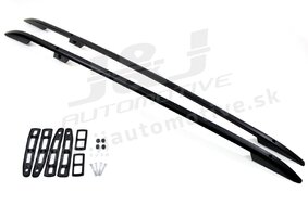 J&J AUTOMOTIVE | Strešné nošiče Volkswagen Caddy maxi 2003-2011 Roof rails Black