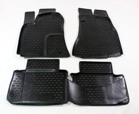J&J AUTOMOTIVE | Gumové rohože so zvýšeným okrajom pre Chrysler 300C 2004-2012