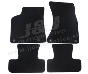 J&J AUTOMOTIVE | Autokoberce velúrové pre Audi Q5 2008-2015, 4ks