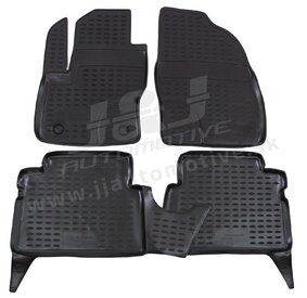 J&J AUTOMOTIVE | Gumové rohože so zvýšeným okrajom pre Ford Focus C-MAX 2003-2010