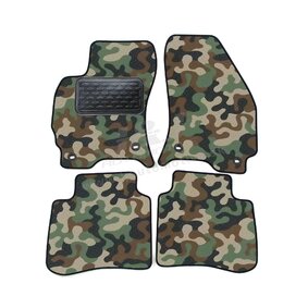 J&J AUTOMOTIVE | Autokoberce velúrové Army style pre Ford Mondeo 2001-2007 4ks