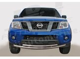 J&J AUTOMOTIVE | Predné ramy pre Nissan Navara 2010-2015 double city bar