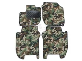 J&J AUTOMOTIVE | Autokoberce velúrové Army style pre Honda Jazz 2015-2020 4ks