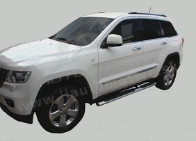 J&J AUTOMOTIVE | Bočné nerezové rámy pre Jeep Grand Cherokee 2011-vyššie oval