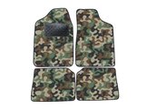 J&J AUTOMOTIVE | Autokoberce velúrové Army style pre Peugeot 106 1992-2003 4ks