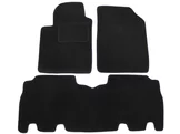 J&J AUTOMOTIVE | Autokoberce velúrové pre Toyota Yaris Verso 1999-2006, 4ks