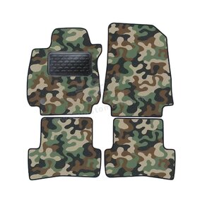 J&J AUTOMOTIVE | Autokoberce velúrové Army style pre Renault Clio IV 2012-vyššie