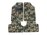 J&J AUTOMOTIVE | Autokoberce velúrové Army style pre Peugeot 205 1984-1997 4ks
