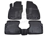J&J AUTOMOTIVE | Gumové rohože so zvýšeným okrajom pre Ford Focus II 2004-2010