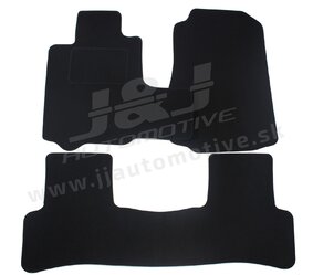 J&J AUTOMOTIVE | Autokoberce velúrové pre Honda CR-V 2006-2012, 4ks