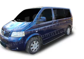 J&J AUTOMOTIVE | Bočné nerezové rámy pre Volkswagen T5 SWB 2003-2015 60,3mm BLACK J&J AUTOMOTIVE | Bočné nerezové rámy pre Volkswagen T5 SWB 2003-2015 60,3mm BLACK