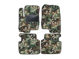 J&J AUTOMOTIVE | Autokoberce velúrové Army style pre Mitsubishi Colt 2003-vyššie 4ks