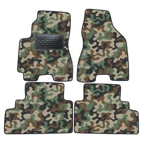 J&J AUTOMOTIVE | Autokoberce velúrové Army style pre Hyundai Tucson 2005-2010 4ks
