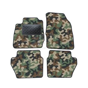 J&J AUTOMOTIVE | Autokoberce velúrové Army style pre Ford Fiesta 2008-2015 4ks
