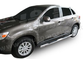 J&J AUTOMOTIVE | Bočné nerezové rámy pre Mitsubishi ASX 2010-vyššie