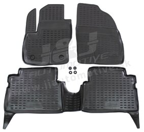 J&J AUTOMOTIVE | Gumové rohože so zvýšeným okrajom pre Ford Kuga 2008-2012