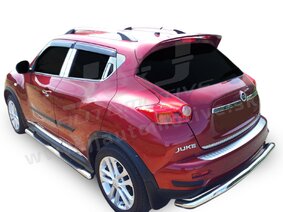 J&J AUTOMOTIVE | Bočné nerezové rámy pre Nissan Juke 2010-2014 / 2014-2019