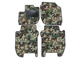 J&J AUTOMOTIVE | Autokoberce velúrové Army style pre Honda Jazz 2015-2020 4ks