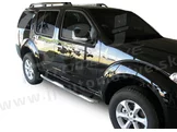 J&J AUTOMOTIVE | Bočné nerezové rámy pre Nissan Pathfinder 2005-2012