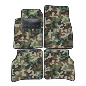 J&J AUTOMOTIVE | Autokoberce velúrové Army style pre Peugeot 306 1992-2000 4ks