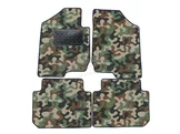 J&J AUTOMOTIVE | Autokoberce velúrové Army style pre Kia Carens 2007-vyššie 4ks