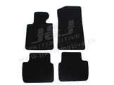 J&J AUTOMOTIVE | Autokoberce velúrové pre Bmw E46 3 Series 1998-2006, 4ks