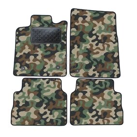 J&J AUTOMOTIVE | Autokoberce velúrové Army style pre Opel Vectra C 2002-2008 4ks