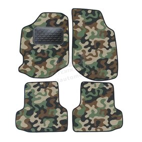 J&J AUTOMOTIVE | Autokoberce velúrové Army style pre Ford Escort 1996-2000-4ks