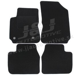 J&J AUTOMOTIVE | Autokoberce velúrové pre Citroen C4 Cactus 2013-2021, 4ks