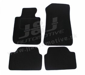 J&J AUTOMOTIVE | Autokoberce velúrové pre Bmw E87 1 Series 2004-vyššie, 4ks