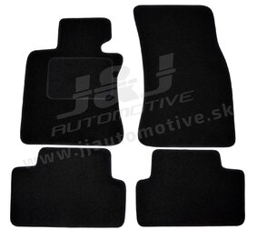 J&J AUTOMOTIVE | Autokoberce velúrové pre BMW 6 SERIE E63 2004-2010, 4ks