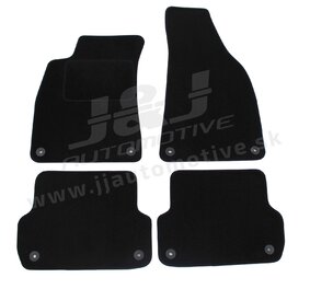 J&J AUTOMOTIVE | Autokoberce velúrové pre Audi A4 B6 / B7 2004-2008, 4ks