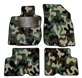 J&J AUTOMOTIVE | Autokoberce velúrové Army style pre Dacia Duster / LOGAN2010-2014