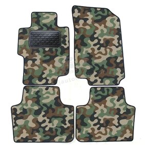 J&J AUTOMOTIVE | Autokoberce velúrové Army style pre Honda Accord 2003-2008 4ks