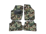J&J AUTOMOTIVE | Autokoberce velúrové Army style pre Skoda Fabia II 2007-2014