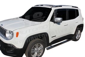 J&J AUTOMOTIVE | Bočné nerezové rámy pre Jeep Renegade 2014-vyššie