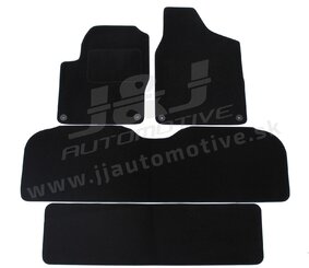 J&J AUTOMOTIVE | Autokoberce velúrové pre Seat Alhambra 1994-2006, 4ks
