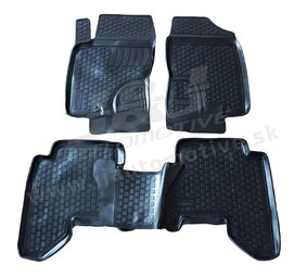 J&J AUTOMOTIVE | Gumové rohože pre Navara D40 2005-2013 4D