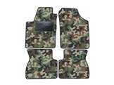 J&J AUTOMOTIVE | Autokoberce velúrové Army style pre Kia Picanto I 2007-2011 4ks