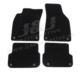 J&J AUTOMOTIVE | Autokoberce velúrové pre Audi A6 2004-2007, 4ks