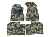 J&J AUTOMOTIVE | Autokoberce velúrové Army style pre Honda CRV 2001-2005 4ks
