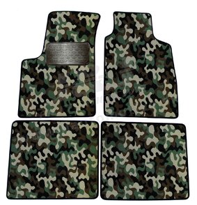J&J AUTOMOTIVE | Autokoberce velúrové Army style pre Fiat Panda 2003-2012 4ks